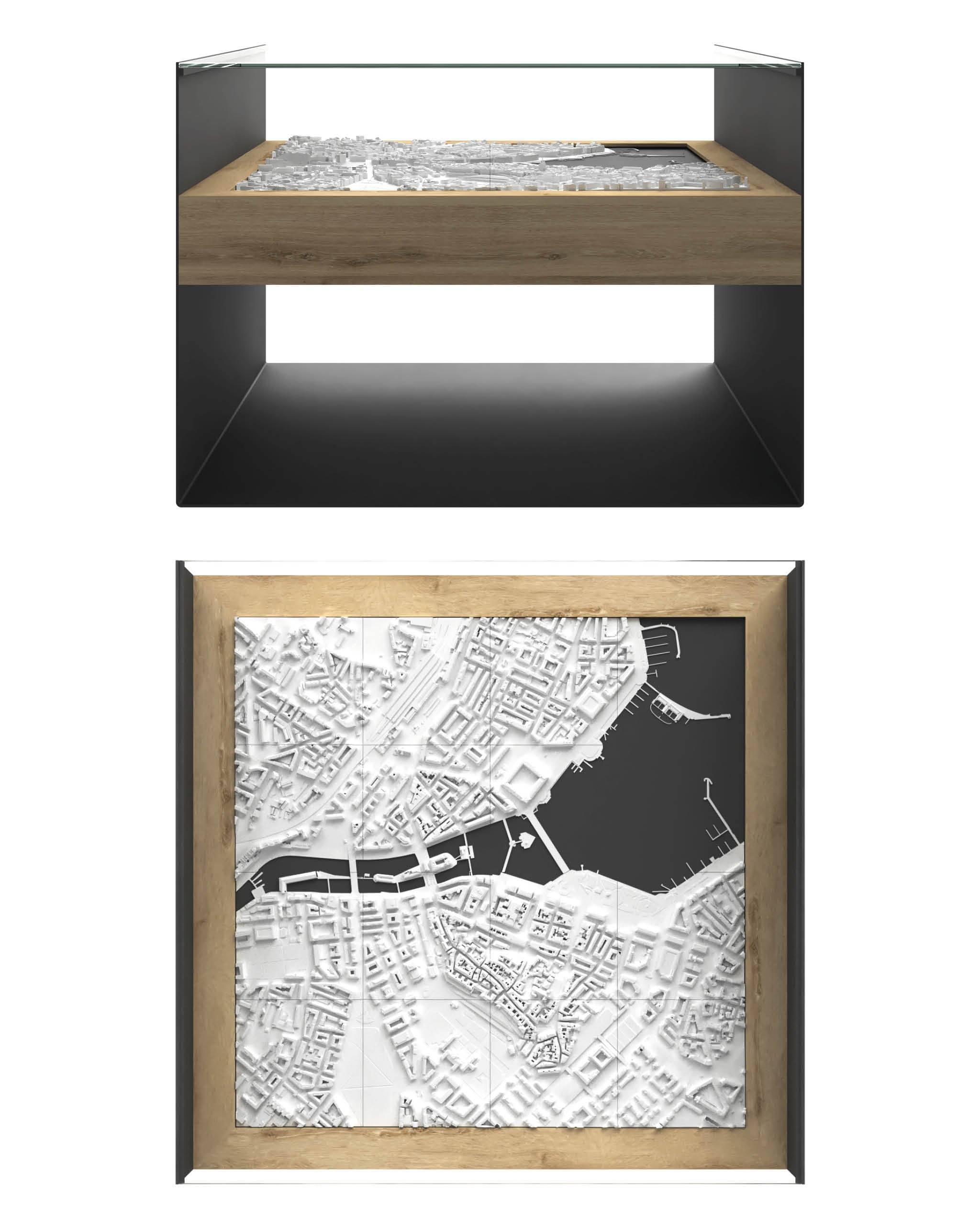 BLOK L Coffee Table 3D City Model Sale - CITYFRAMES