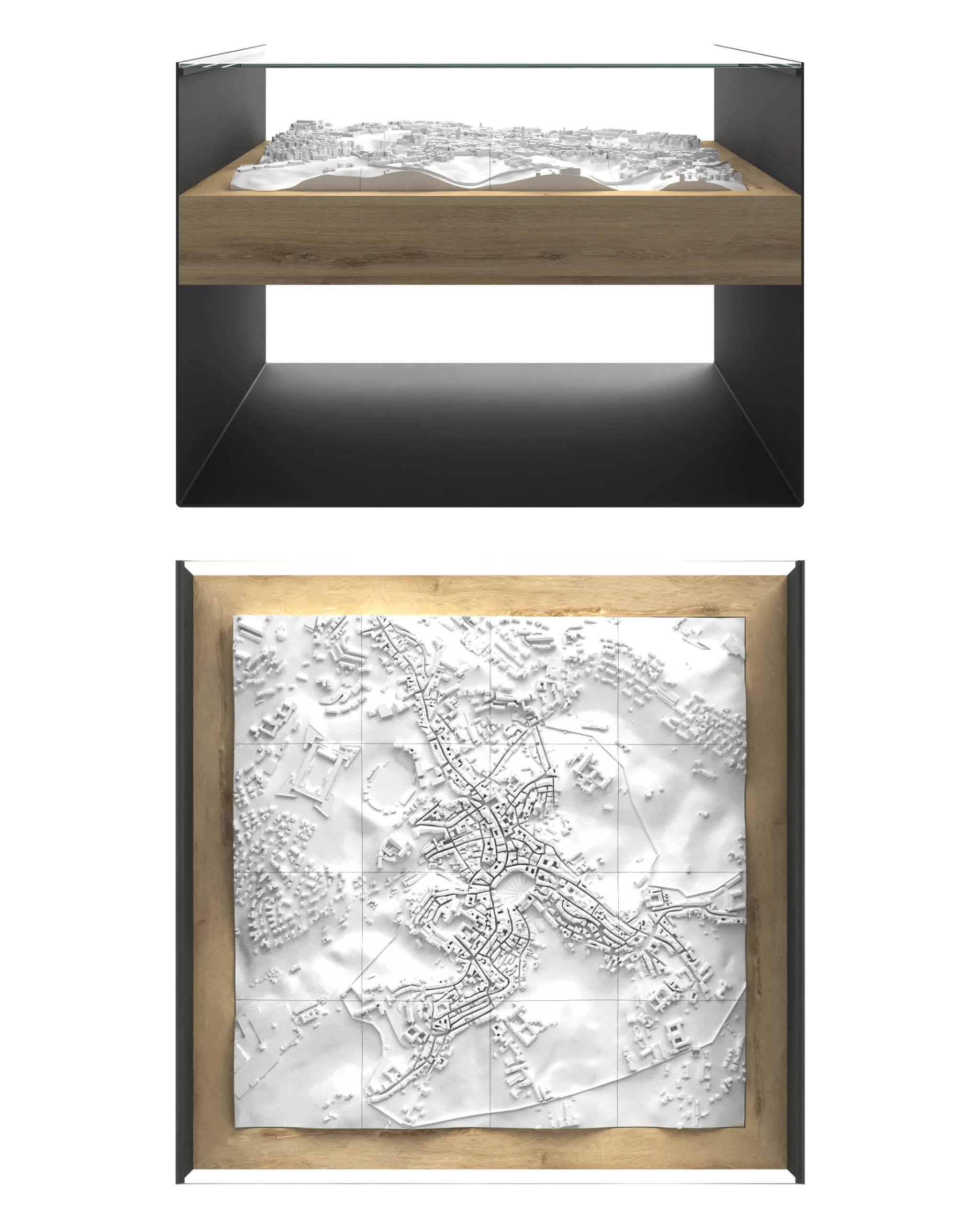 BLOK L Coffee Table 3D City Model Sale - CITYFRAMES