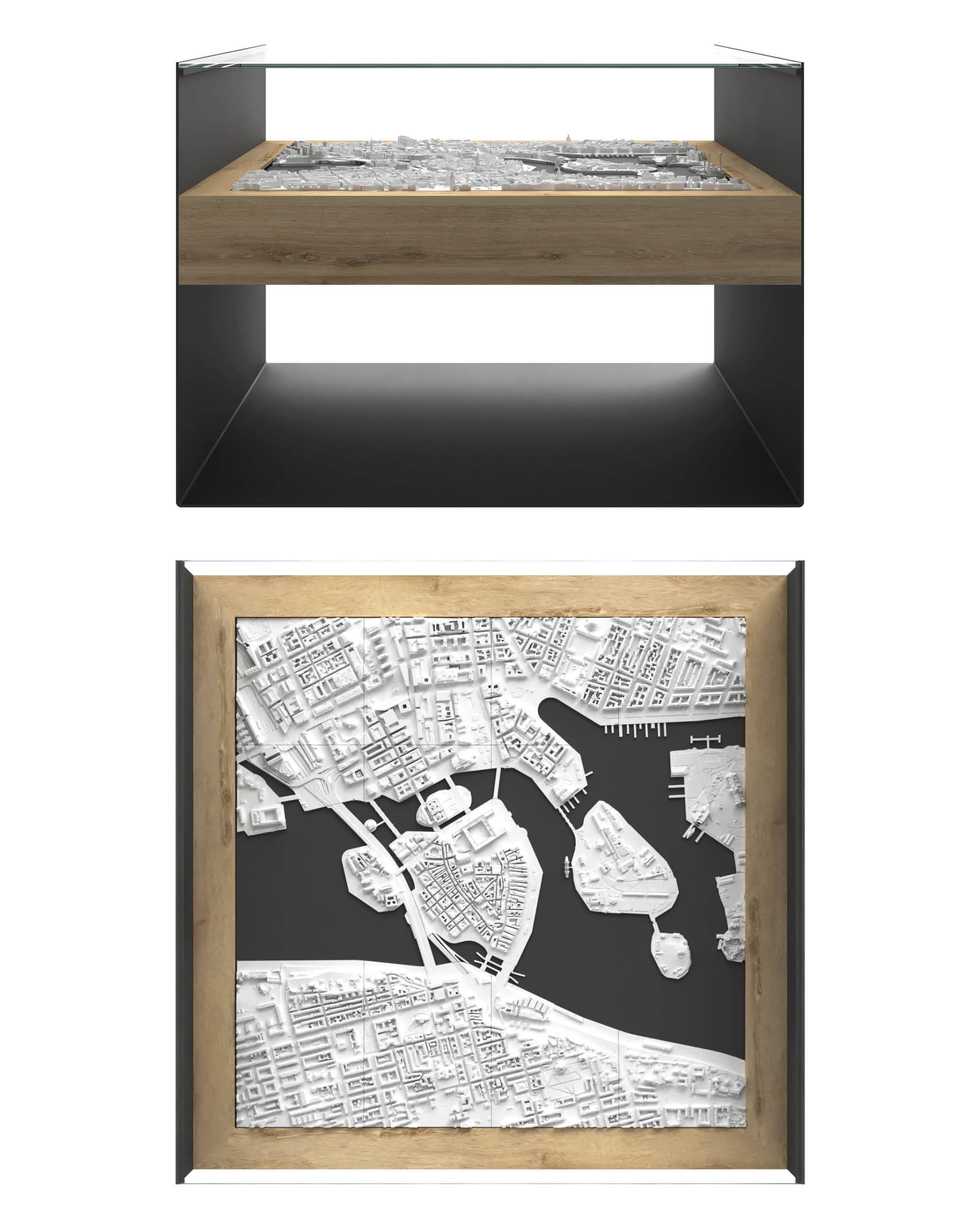 BLOK L Coffee Table 3D City Model Sale - CITYFRAMES