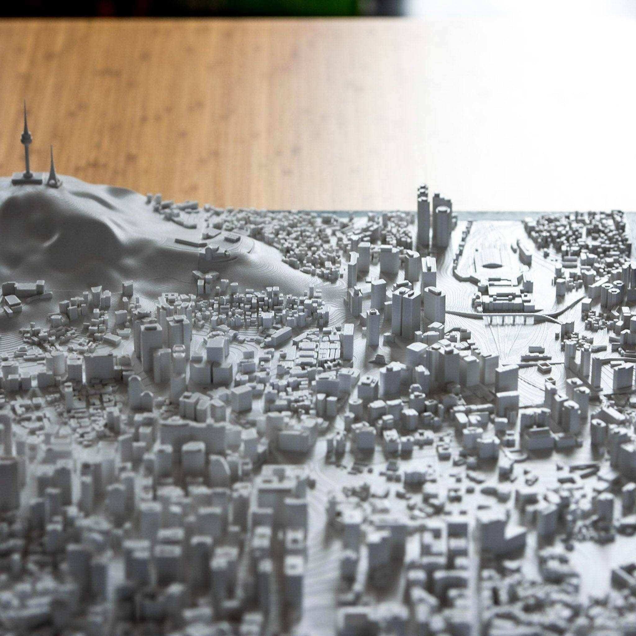 Seoul Frame 3D City Model Asia, Frame - CITYFRAMES